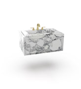 La Noa 36 Marble Floating Sink Marble Couture - Zicana Boutique - 2